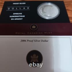 2006 Canada Proof Silver Dollar Victoria Cross. 9999 Fine #31
