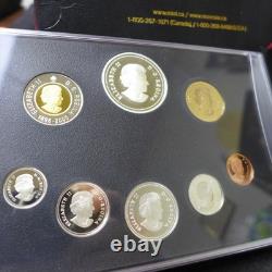 2006 RCM SILVER Proof Set with RARE GILDED VICTORIA CROSS SILVER DOLLAR & COA