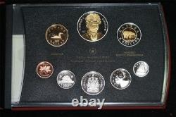 2007 Canada Double Dollar SILVER Proof Set (THAYENDANEGEA) 1.69 oz. ASW
