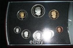 2007 Canada Double Dollar SILVER Proof Set (THAYENDANEGEA) 1.69 oz. ASW