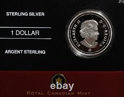 2007 Canada Limited Edition Proof Silver Dollar with Enamel Effect Thayendanegea