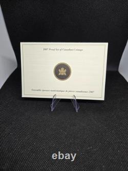 2007 Canada Proof Set- 8-Coin set Joseph Brant Silver Dollar