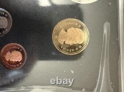 2007 Canada RCM Silver Proof Set. 925 Sterling Silver & Gold plated Proof Coins