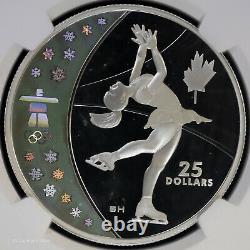 2008 $25 Canada Proof Silver 2010 Olympics 5-Coin Set NGC PF 70 Ultra Cameo PR