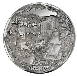 2008 Canada 1 Kilo Proof Silver $250 Olympic Games Towards Confederation