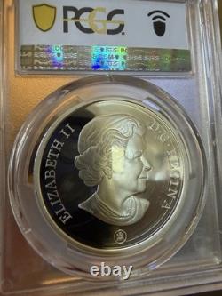 2008 Large Canada $20 Agriculture Trade. 9999 Silver Coin PCGS PR70 Deep Cameo