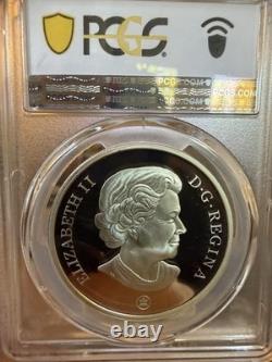2008 Large Canada $20 Agriculture Trade. 9999 Silver Coin PCGS PR70 Deep Cameo