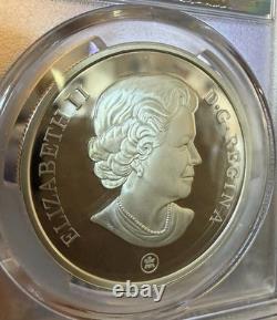 2008 Large Canada $20 Agriculture Trade. 9999 Silver Coin PCGS PR70 Deep Cameo