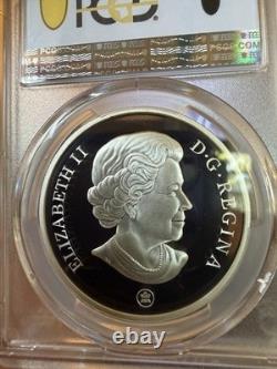 2008 Large Canada $20 Agriculture Trade. 9999 Silver Coin PCGS PR70 Deep Cameo