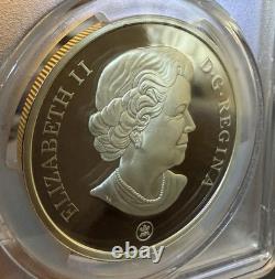 2008 Large Canada $20 Agriculture Trade. 9999 Silver Coin PCGS PR70 Deep Cameo