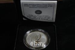 2009 $1 Canada Montreal Canadiens SILVER Proof 100th Anniv. Sp. Ed. WithBlack Box