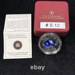 2009 CANADA INTERNATIONAL YEAR OF ASTRONOMY $30 SILVER PROOF COIN with box, COA