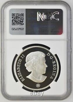 2009 Canada 20 Dollars Silver Proof NGC PF69 Ultra Cameo Summer Moon Mask