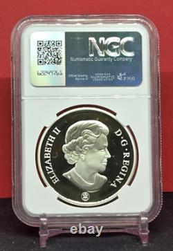 2009 Canada $20 Hockey Goalie Mask Montreal Canadiens Ngc Pf68 Uc Silver Coin