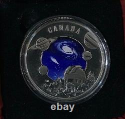 2009 Canada International Year Of Astronomy $30 Silver Proof Coin