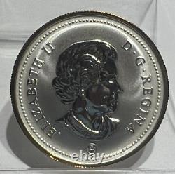 2009 Canada Proof Silver Dollar $1 100th Anniversary