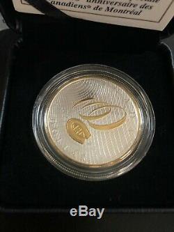 2009 Canada Proof Silver Dollar Montreal Canadiens 100th Anniversary
