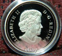 2010 CANADA $8 MAPLE OF STRENGTH HORSE PROOF SILVER COIN WithHOLOGRAM + BOX