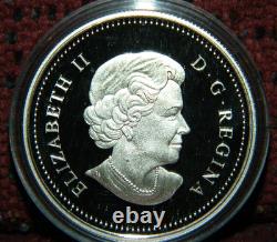 2010 CANADA $8 MAPLE OF STRENGTH HORSE PROOF SILVER COIN WithHOLOGRAM + BOX