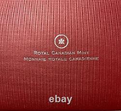 2010 Canada $15 Year Of The Tiger 1oz. 9999 Proof Silver Coin Box & COA
