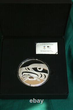 2010 Canada Eagle in proof finish $250 pure silver (kilogram) coin