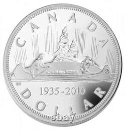 2010 Canada S$1 Voyageur Silver Dollar 75th Ann. Limited Edition NGC PF70 UC