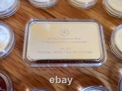 2010 VANCOUVER CANADA Olympics Set of 13 Silver PROOF Coins and Wafer