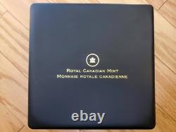 2010 VANCOUVER CANADA Olympics Set of 13 Silver PROOF Coins and Wafer