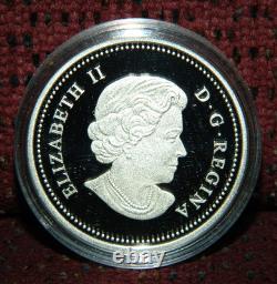 2011 CANADA $15 MAPLE OF HAPPINESS MAGPIE PROOF SILVER COIN WithHOLOGRAM + BOX