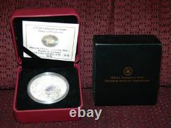 2011 CANADA $15 MAPLE OF HAPPINESS MAGPIE PROOF SILVER COIN WithHOLOGRAM + BOX