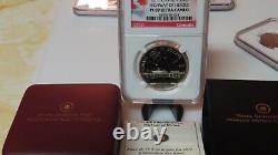 2011 Canada $10 Silver Proof Dollar Highway of Heroes With Box and COA NGC 69