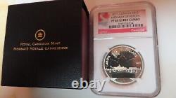 2011 Canada $10 Silver Proof Dollar Highway of Heroes With Box and COA NGC 69