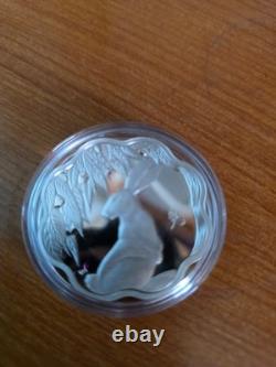 2011 Canada $15 Lunar Lotus Year of the Rabbit Sterling Silver Coin