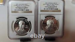 2011 Canada 30g Silver Proof Continuity Crown Prince Harry & William NGC PL 69