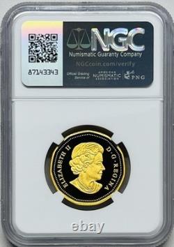 2012 $1 Canada Gilt Silver Proof Loonie Ngc Pf70 Ucam 25th Anniversary Pop-9