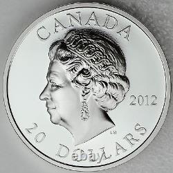 2012 $20 Elizabeth II Diamond Jubilee Ultra High Relief Pure Silver Proof Coin