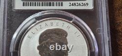 2012 $5 Canada Silver Maple Leaf Reverse Proof PCGS SP Gem Dragon Privy