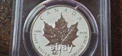 2012 $5 Canada Silver Maple Leaf Reverse Proof PCGS SP Gem Dragon Privy
