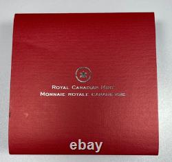 2012 CANADA $15 LUNAR YEAR OF THE DRAGON. 9999 1OZ PROOF SILVER COIN WithBOX & COA