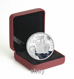 2012 Canada 50-Cents Silver Plated Colored Coin R. M. S. Titanic 100th Anniversary