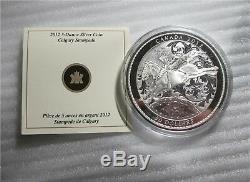 2012 Canada $50 dollars 5 Oz. 9999 silver coin 100th Anniversary Calgary Stamp