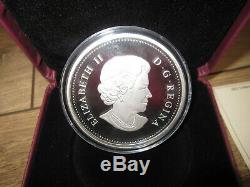 2012 Canada Farewell to the Penny 1 Cent 5 Oz Pure Silver Proof Low 1,500 minted