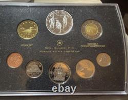 2012 Silver Dollar Proof Set of Canadian Coinage War of 1812 Canada Coins