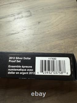 2012 Silver Dollar Proof Set of Canadian Coinage War of 1812 Canada Coins