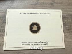 2012 Silver Dollar Proof Set of Canadian Coinage War of 1812 Canada Coins