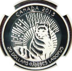 2013-14 Canada $20 Untamed Canada Three Silver Coin Set Ngc Pf 70 Ultra Cameo