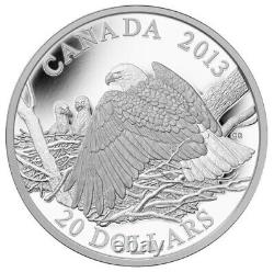 2013 $20 Canada Protecting Her Nest PCGS PR70DCA Susanna Blunt Silver Proof Coin