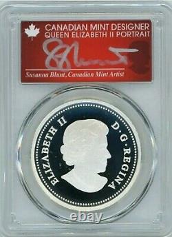 2013 $20 Canada Protecting Her Nest PCGS PR70DCA Susanna Blunt Silver Proof Coin