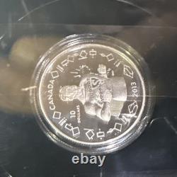 2013 CANADA $10 PURE SILVER PROOF -75th ANNIVERSARY OF SUPERMAN withCOA Case & Box