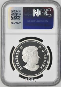 2013 CANADA $20 AUTUMN BLISS NGC PF70 UC /w OGP. 999 COLORED SILVER COIN